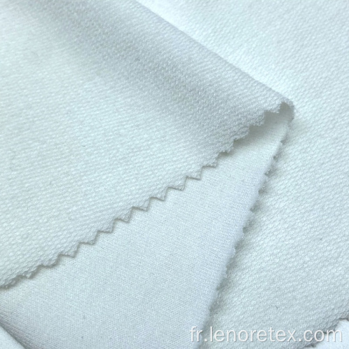 Tissu Terry Terry de Polyester Rayon recyclé